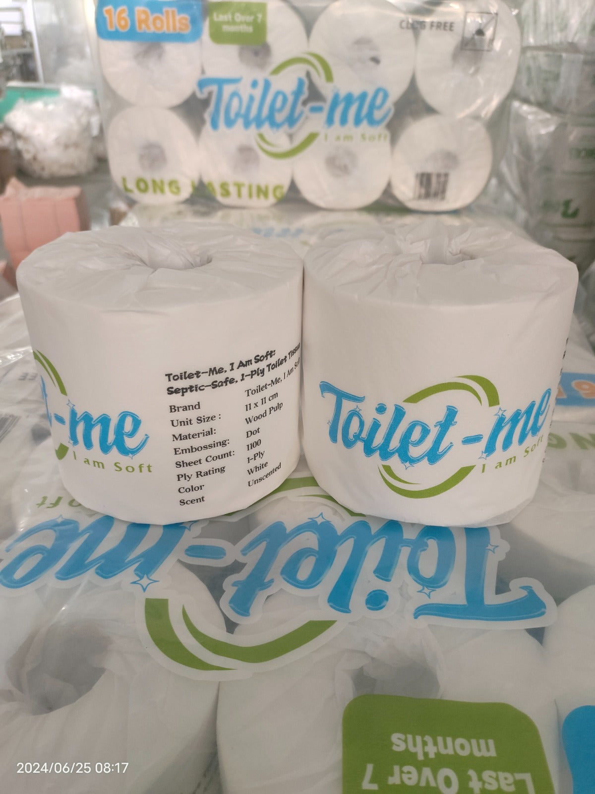 Bulk Toilet Paper – 7 to 50 Bags | 1,100 Sheets per Roll | 16 rolls per bag